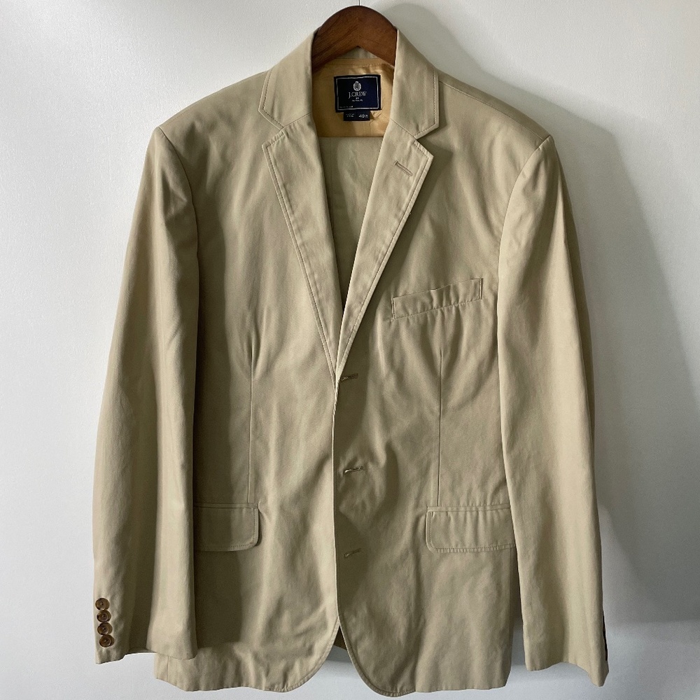 J.Crew Chino Suit - Tan